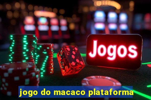 jogo do macaco plataforma